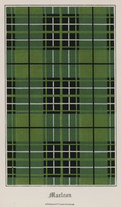 Tartan klanu Maclean autorstwa English School