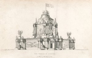 Świątynia Zgody dla Pokoju 1814 autorstwa English School