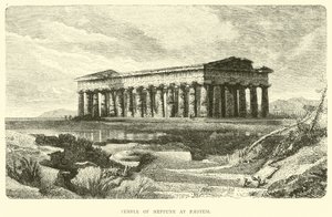 Świątynia Neptuna w Paestum autorstwa English School