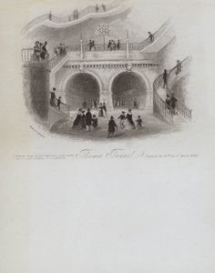 Tunel Tamizy (grawerowanie) autorstwa English School
