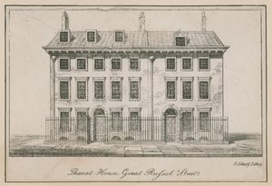 Thanet House, Great Russell Street, Londyn autorstwa English School