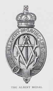 Medal Alberta (lit) autorstwa English School