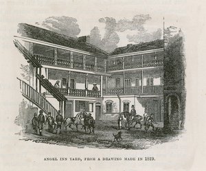 Angel Inn, Islington autorstwa English School