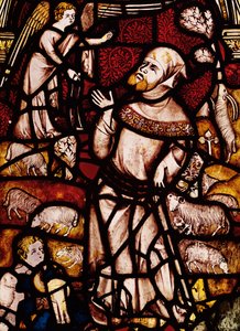 Zwiastowanie Joachimowi, 1340-50 autorstwa English School