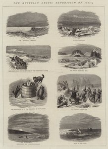 Austriacka Ekspedycja Arktyczna 1872-4 (rycina) autorstwa English School
