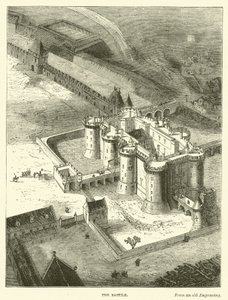 Bastylia (rycina) autorstwa English School