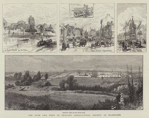 Towarzystwo Rolnicze Bath and West of England w Maidstone (grawerowanie) autorstwa English School