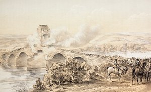 Bitwa pod Mostem Bothwell, 22 czerwca 1679, z książki „The Scots Worthies Według Howie