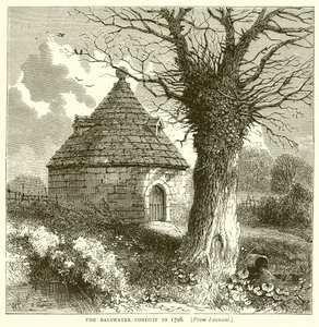 Kanał Bayswater w 1798 r. autorstwa English School