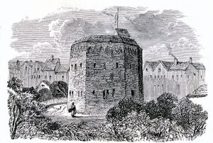 Ogród Niedźwiedzia, Southwark, Londyn (lito) autorstwa English School