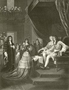 Karta Praw przedstawiona Williamowi i Mary autorstwa English School