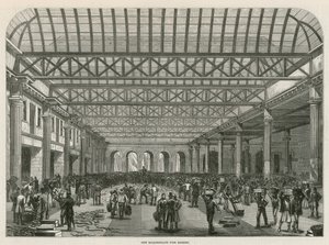 Targ rybny w Billingsgate autorstwa English School