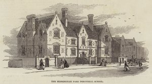 Birmingham Free Industrial School (grawerowanie) autorstwa English School