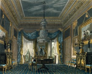 Pokój Blue Velvet, Carlton House autorstwa English School