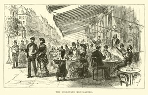 Bulwar Montmartre autorstwa English School