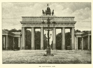 Brama Brandenburska autorstwa English School