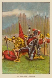 Dzielny Lord Willoughby (kolor lito) autorstwa English School