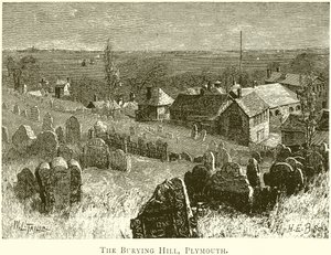 Grzebiące Wzgórze, Plymouth autorstwa English School