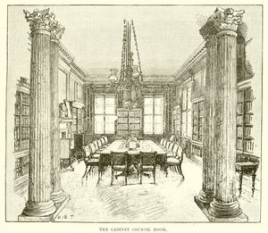 Sala Rady Gabinetowej autorstwa English School