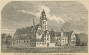 Kościół i klasztor kapucynów w Peckham autorstwa English School
