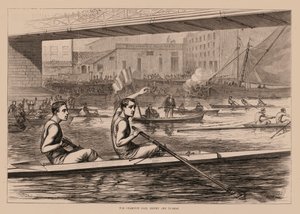 Para mistrzów, Biffen i Teomas (grawerunek) autorstwa English School