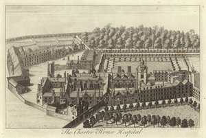 Szpital Charterhouse, Londyn autorstwa English School