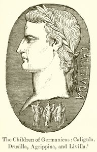 Dzieci Germanika: Kaligula, Drusilla, Agrypina i Livilla autorstwa English School