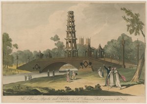 Chińska Pagoda i Most w St James