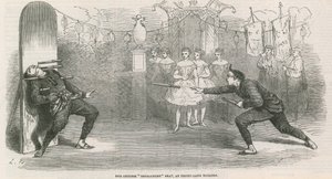 Chiński wyczyn wbicia na pal w Drury Lane Theatre autorstwa English School