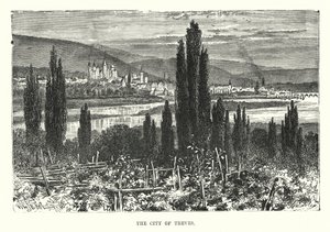 Miasto Treves (rycina) autorstwa English School