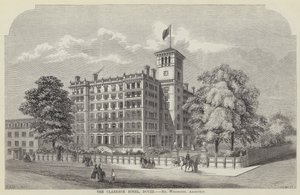 Hotel Clarence, Dover (grawerowanie) autorstwa English School