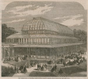 Konserwatorium w ogrodach Królewskiego Towarzystwa Ogrodniczego, South Kensington autorstwa English School