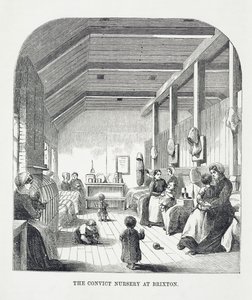 The Convict Nursery w Brixton, z The Criminal Prisons of London i Scenes of Prison Life autorstwa Henry