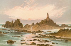 Skały Corbiere — Jersey autorstwa English School