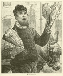 Costermonger (rycina) autorstwa English School