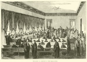Sąd Kasacyjny w Palais Royal, maj 1871 r. autorstwa English School