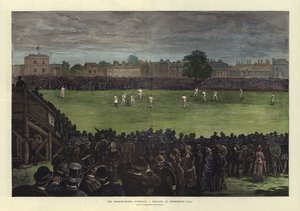 Mecz krykieta, Australia – Anglia, w Kennington Oval