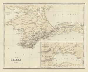 Krym; Mapa Morza Czarnego