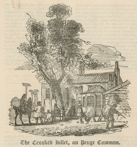 The Crooked Billet na Penge Common, Londyn autorstwa English School