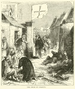Krzyż Miłosierdzia, wrzesień 1870 autorstwa English School