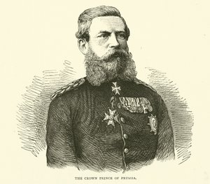 Książę Koronny Prus, sierpień 1870 autorstwa English School