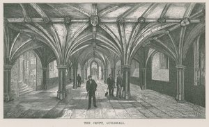 Krypta, Guildhall, Londyn autorstwa English School