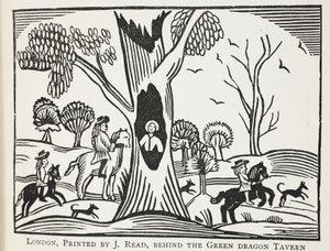 The Distressed Child in the Wood lub The Cruel Uncle, ilustracja z rozdziałów XVIII wieku autorstwa Johna Ashtona, wyd. 1882 autorstwa English School