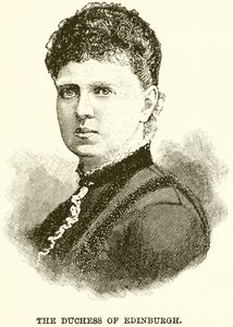 Księżna Edynburga autorstwa English School