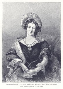 Księżna Kentu, Jej Wysokość Matka, ur. 1786, zm. 1861 autorstwa English School