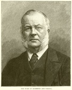 Książę Richmond i Gordon autorstwa English School