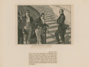 Der Herzog von Wellington bei Almacks von English School