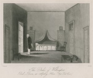 Sypialnia księcia Wellingtonów w Apsley House, Hyde Park Corner autorstwa English School