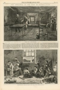 Mieszkania ubogich w Bethnal Green autorstwa English School