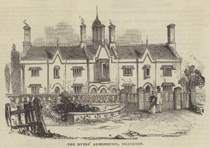 Przytułki dla farbiarzy, Islington autorstwa English School